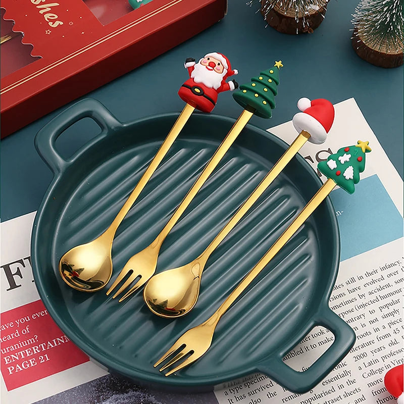 Kit Talheres de Natal