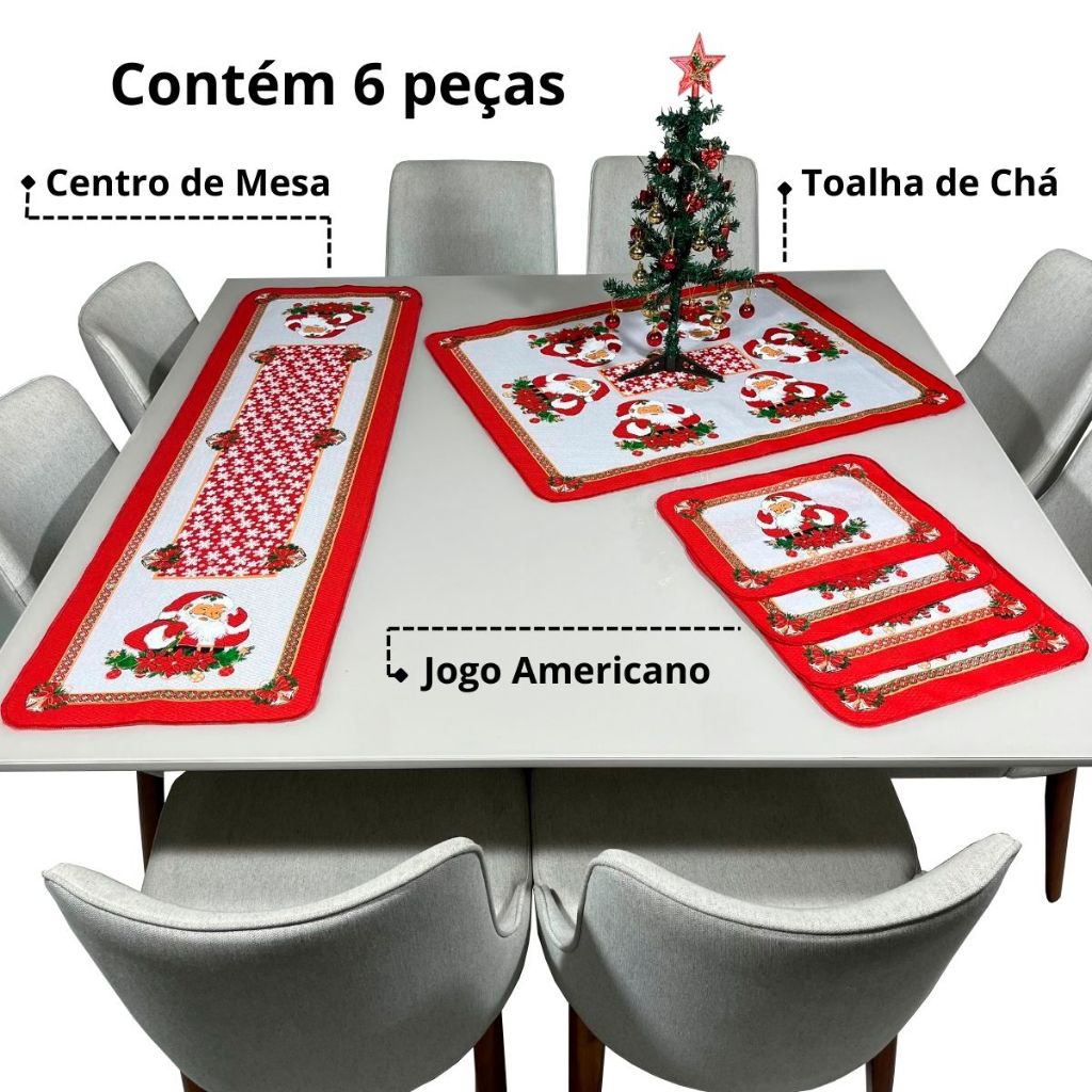Jogo Americano Natalino