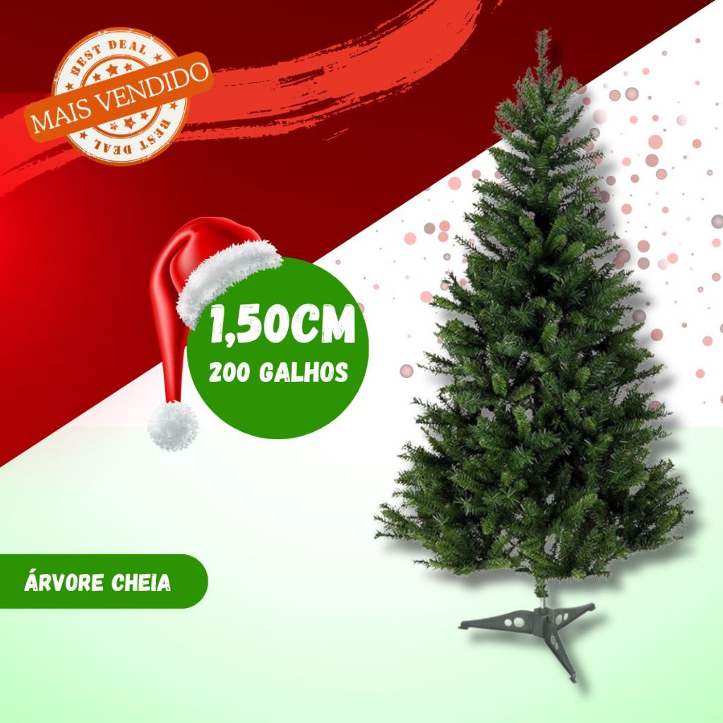 Árvore de Natal Premium Luxo dapper