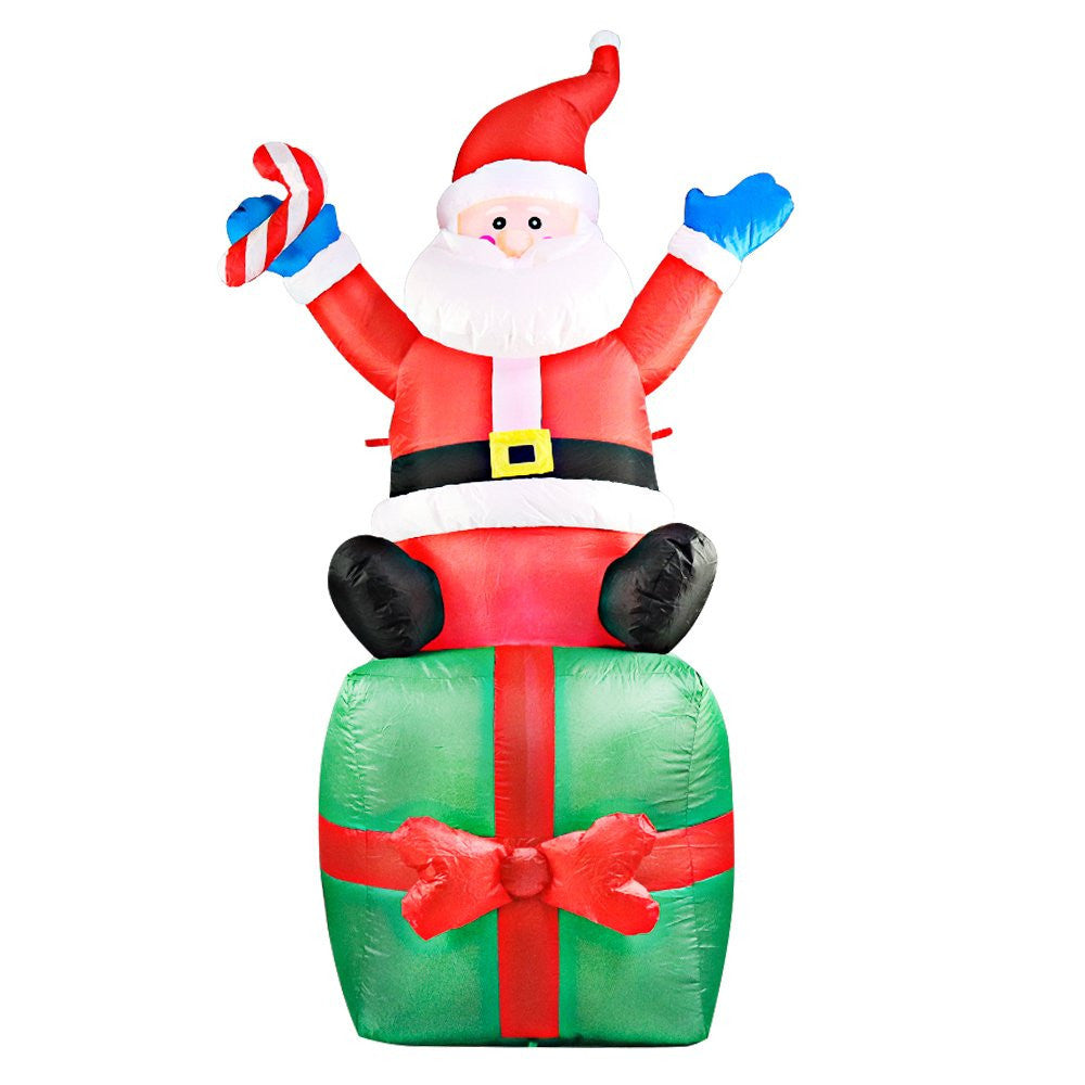 Papai Noel Inflável Sentado 1,90m