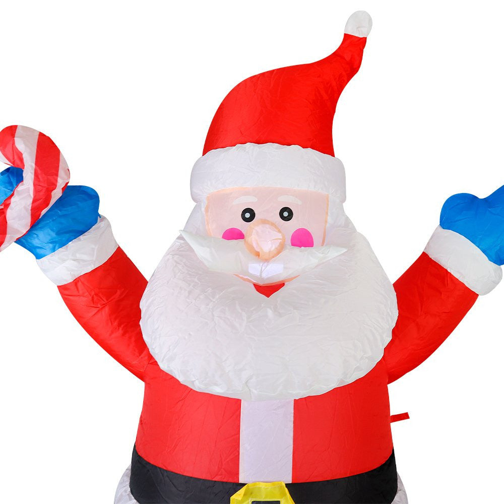 Papai Noel Inflável Sentado 1,90m