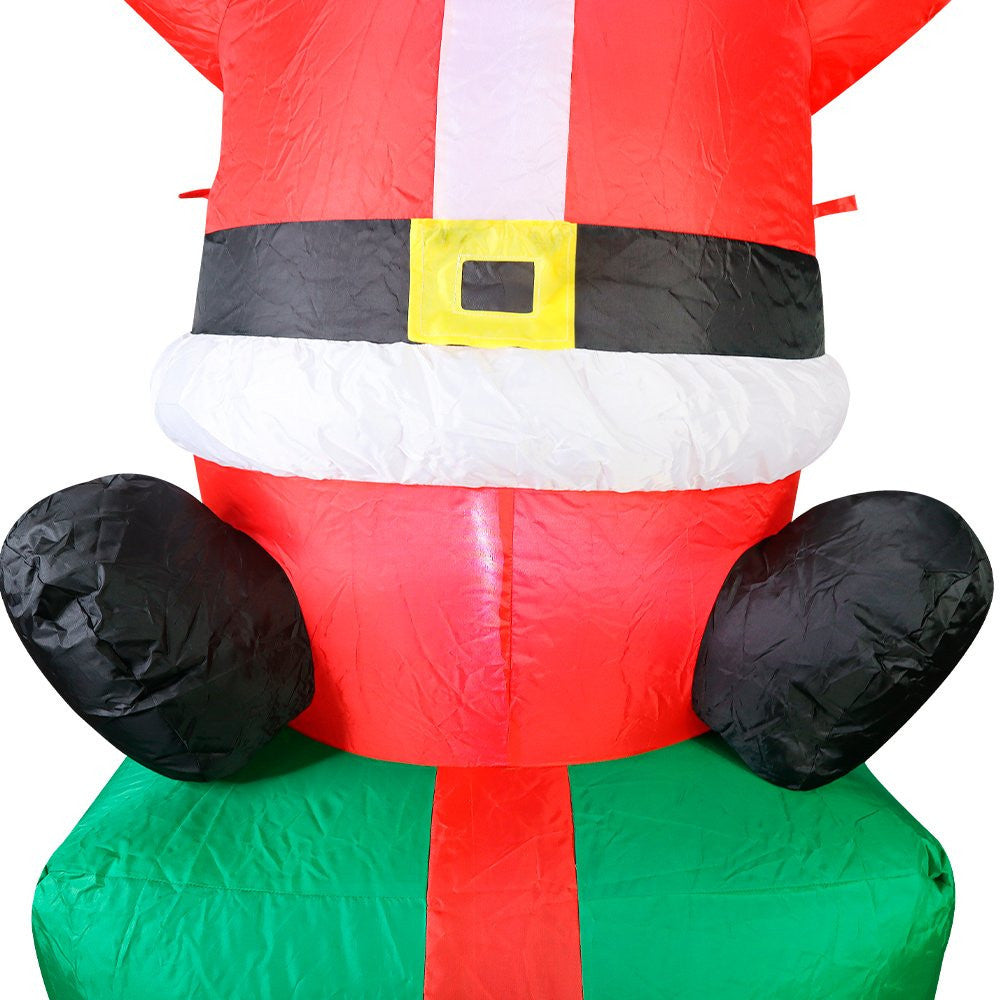 Papai Noel Inflável Sentado 1,90m
