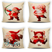 04 Capas de Almofadas Feliz Natal