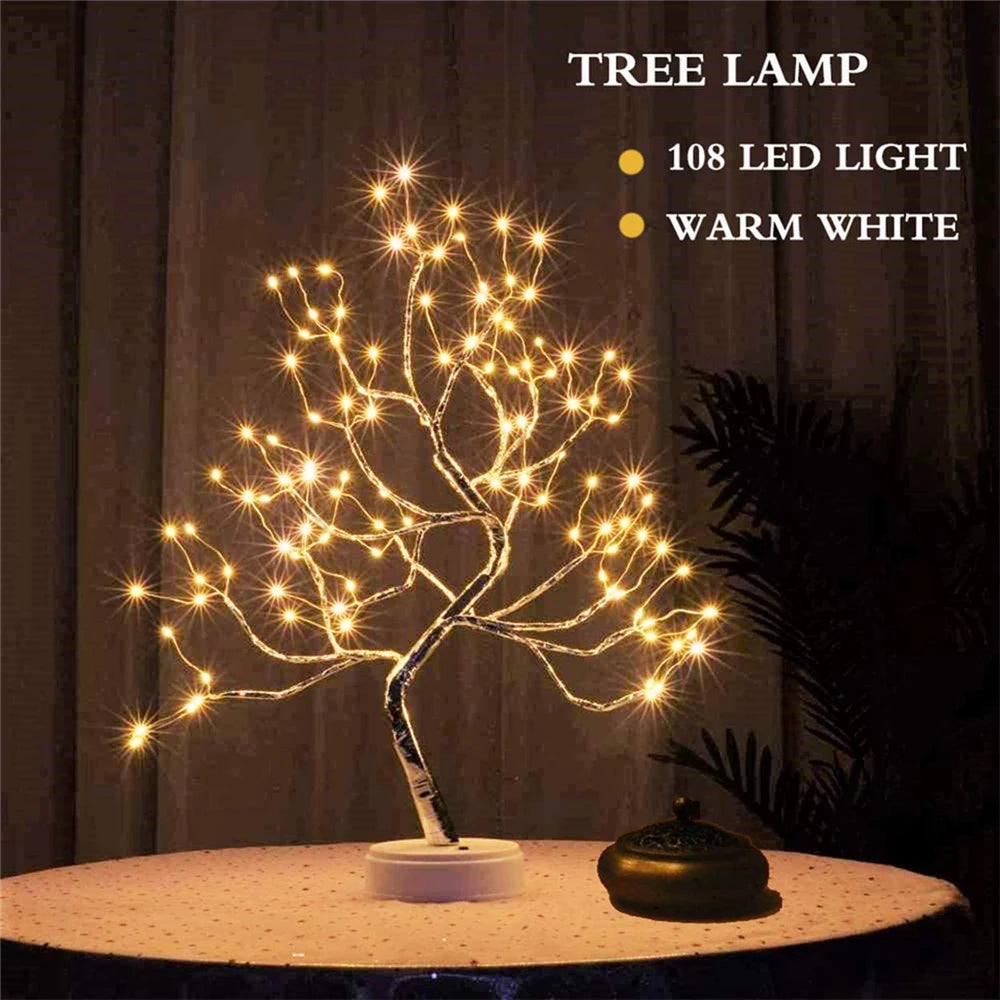 Mini Árvore de Natal em LED