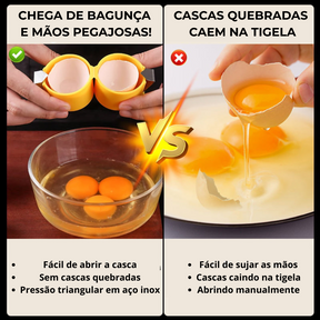Abridor de Ovos Multis [+1 LIVRO COM RECEITAS GRÁTIS]🔥