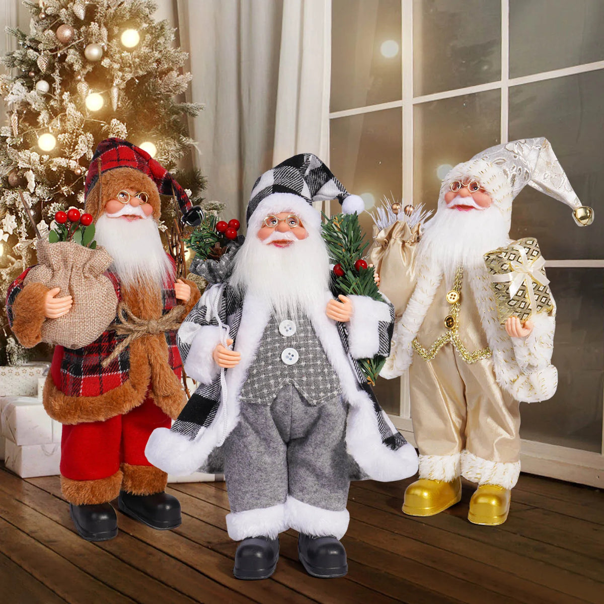 Enfeite Papai Noel de Árvore