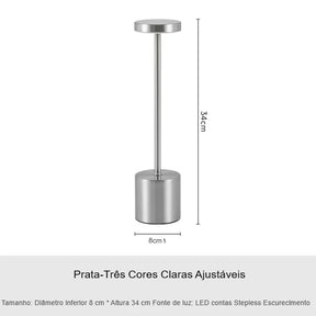Luminária de Mesa sem Fio