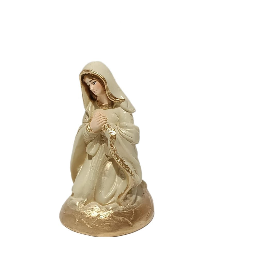 Presépio de Natal Completo 15cm Em Gesso Premium