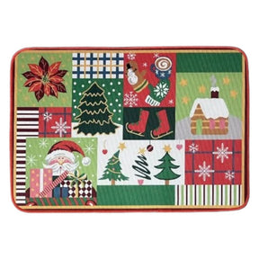 Tapete de Porta Natal Decorativo