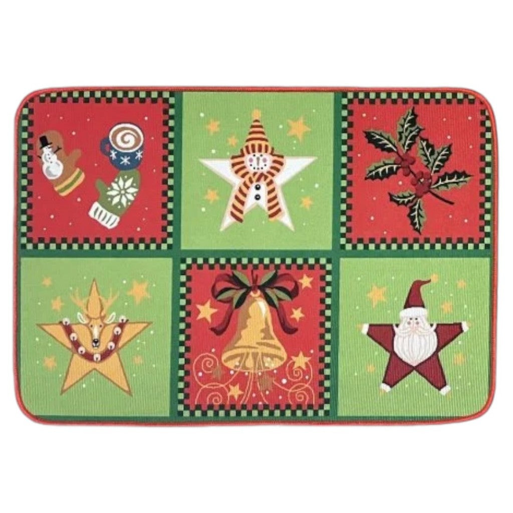 Tapete de Porta Natal Decorativo