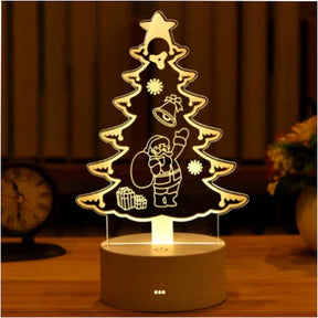 Luminária Decorativa 3D Acrílico