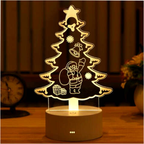 Luminária Decorativa 3D Acrílico