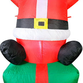 Papai Noel Inflável Sentado 1,90m